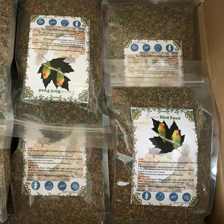 Parrot Bird Food Extruded Pellets suppliers