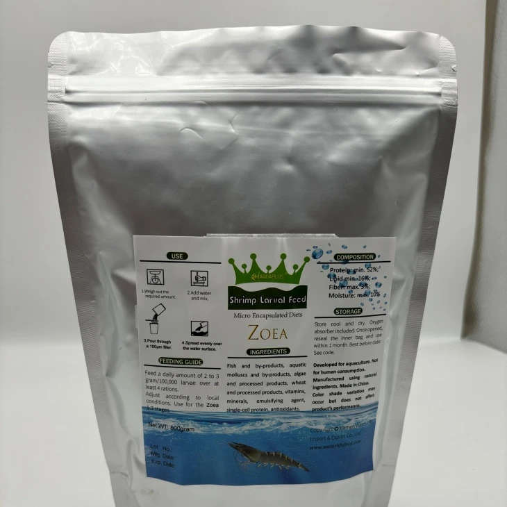 Larvae Encap Zoea Diet